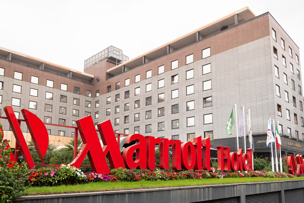 Fotografo Congresso Conferenza Milano EUGA Marriott Hotel La location in cui si svolgerà l'EUGA, presso Mariotti Hotel di Milano