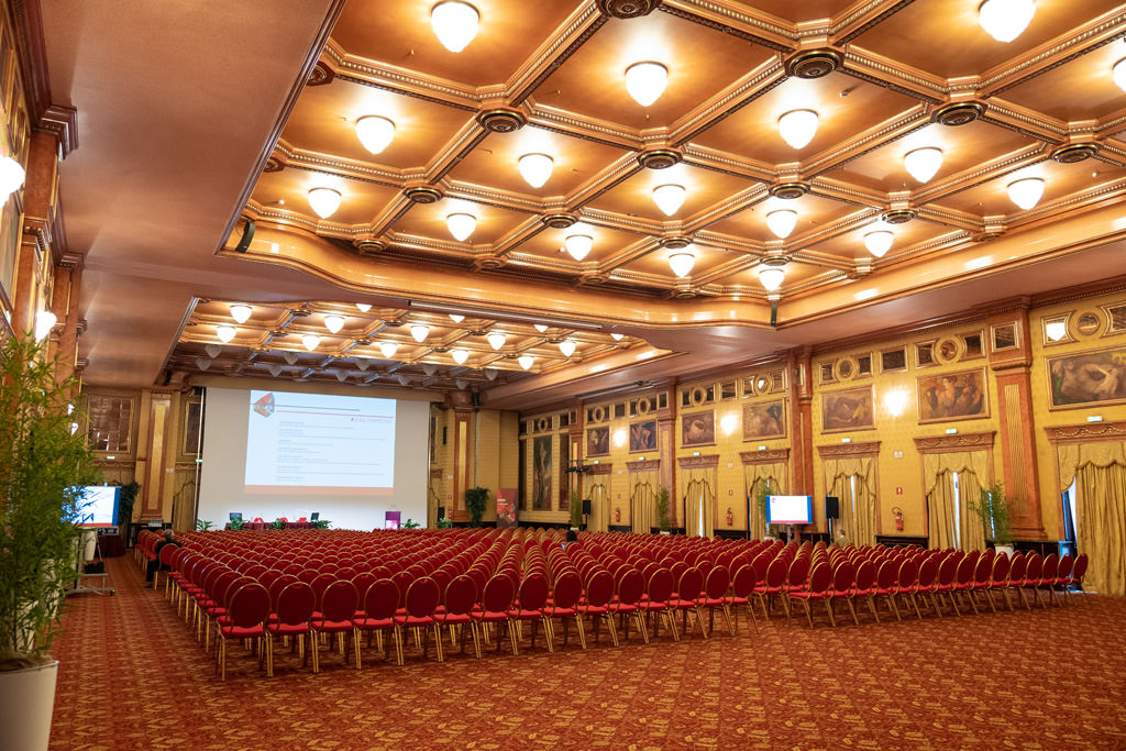 Fotografo Congresso Conferenza Milano EUGA Marriott Hotel La location interna dell'Hotel Mariotti, ripresa da Alessandro Della Savia, servizi fotografici aziendali per convention