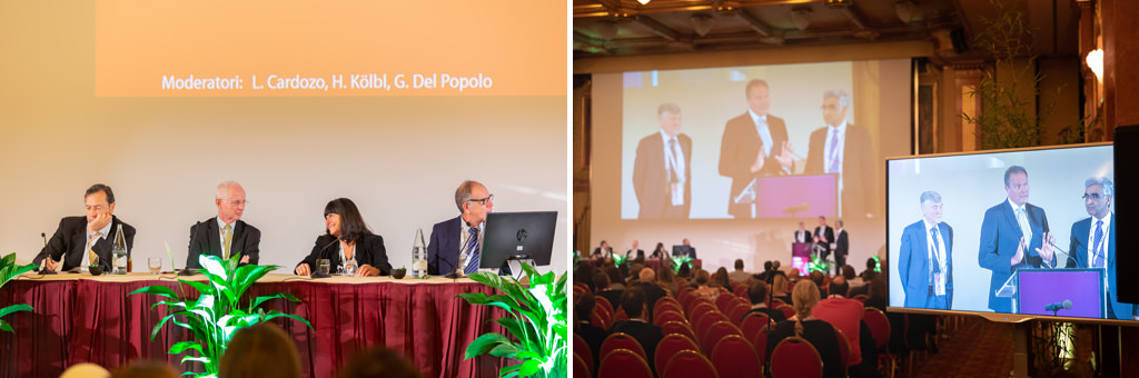 Fotografo Congresso Conferenza Milano EUGA Marriott Hotel I moderatori: L. Carodzo, H. Kölbl, G. Del Popolo
