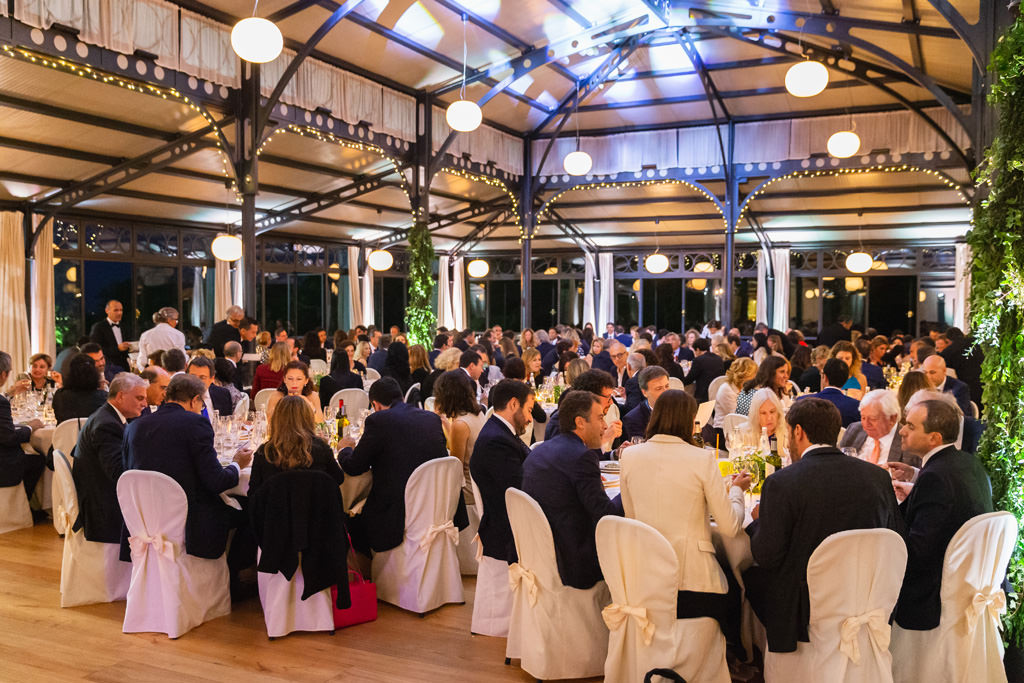 Fotografo Cena di Gala Casa Gobbato Convegno Antitrust Treviso 2 Un campo totale della cena di Gala del tredicesimo Convegno Antitrust svolto in Treviso