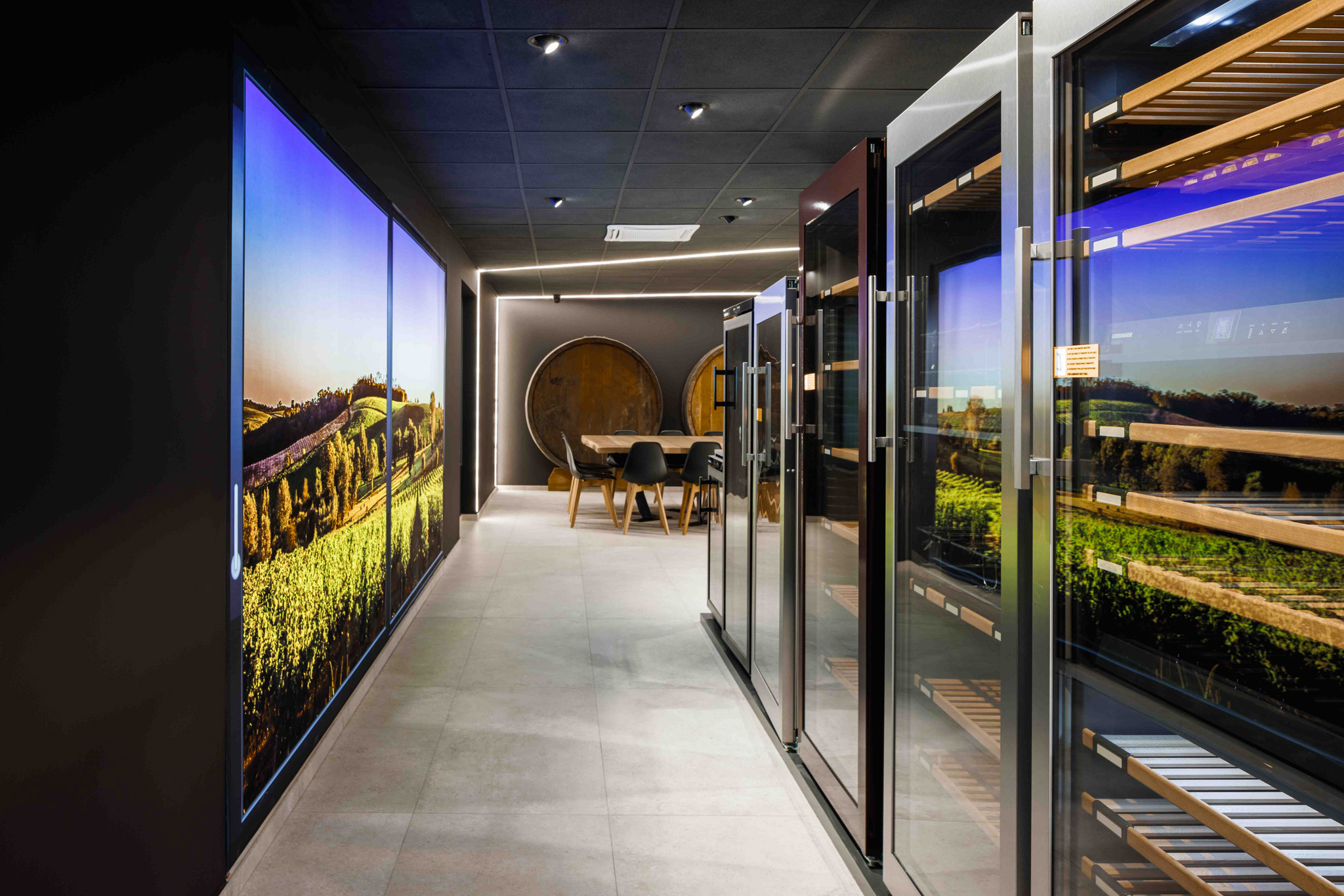 Fotografo Architettura Showroom Elettrodomestici in showroom architettura