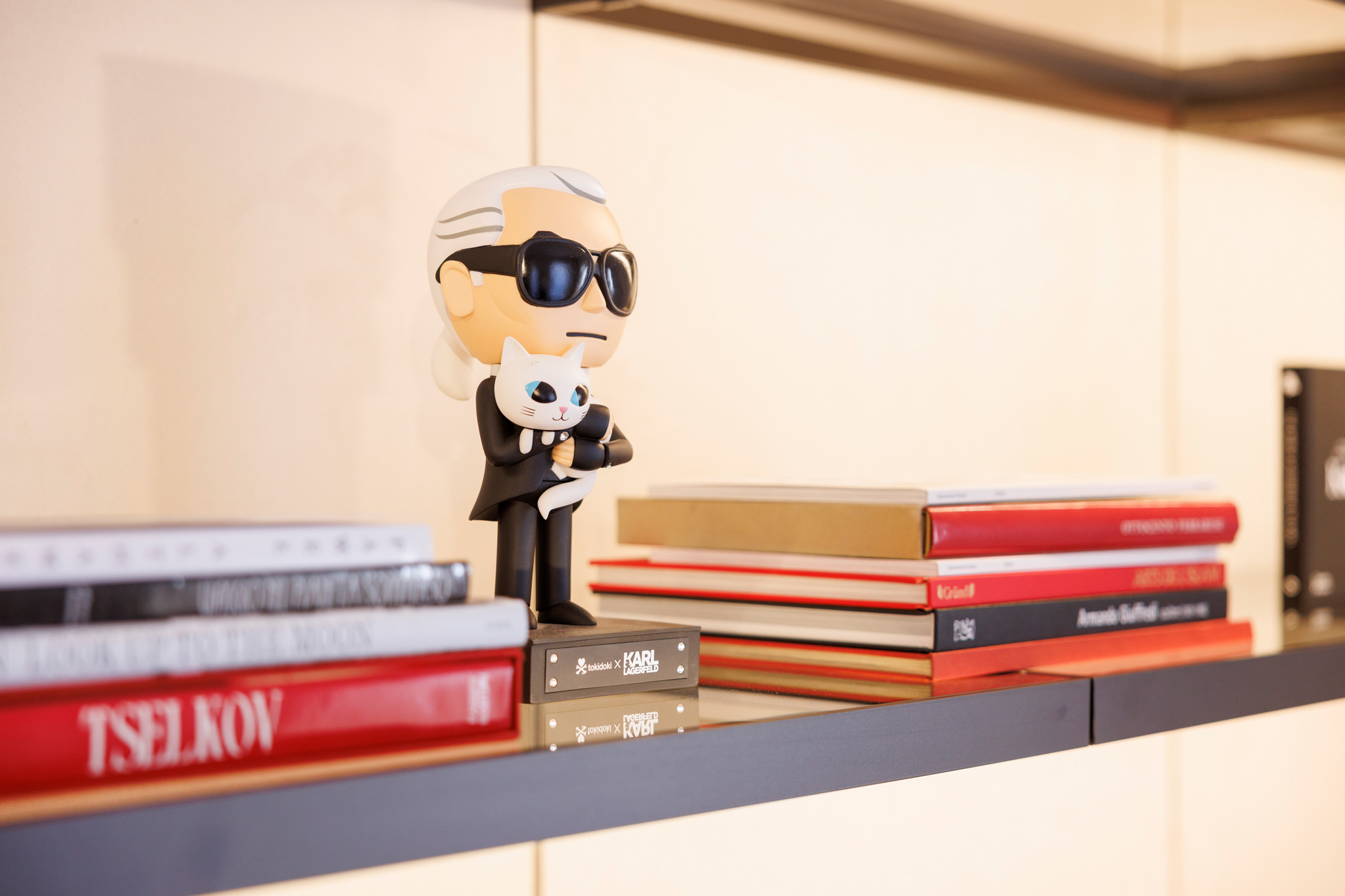 foto evento karl lagerfeld foto dell'esposizione di interior design dell'evento karl lagerfeld