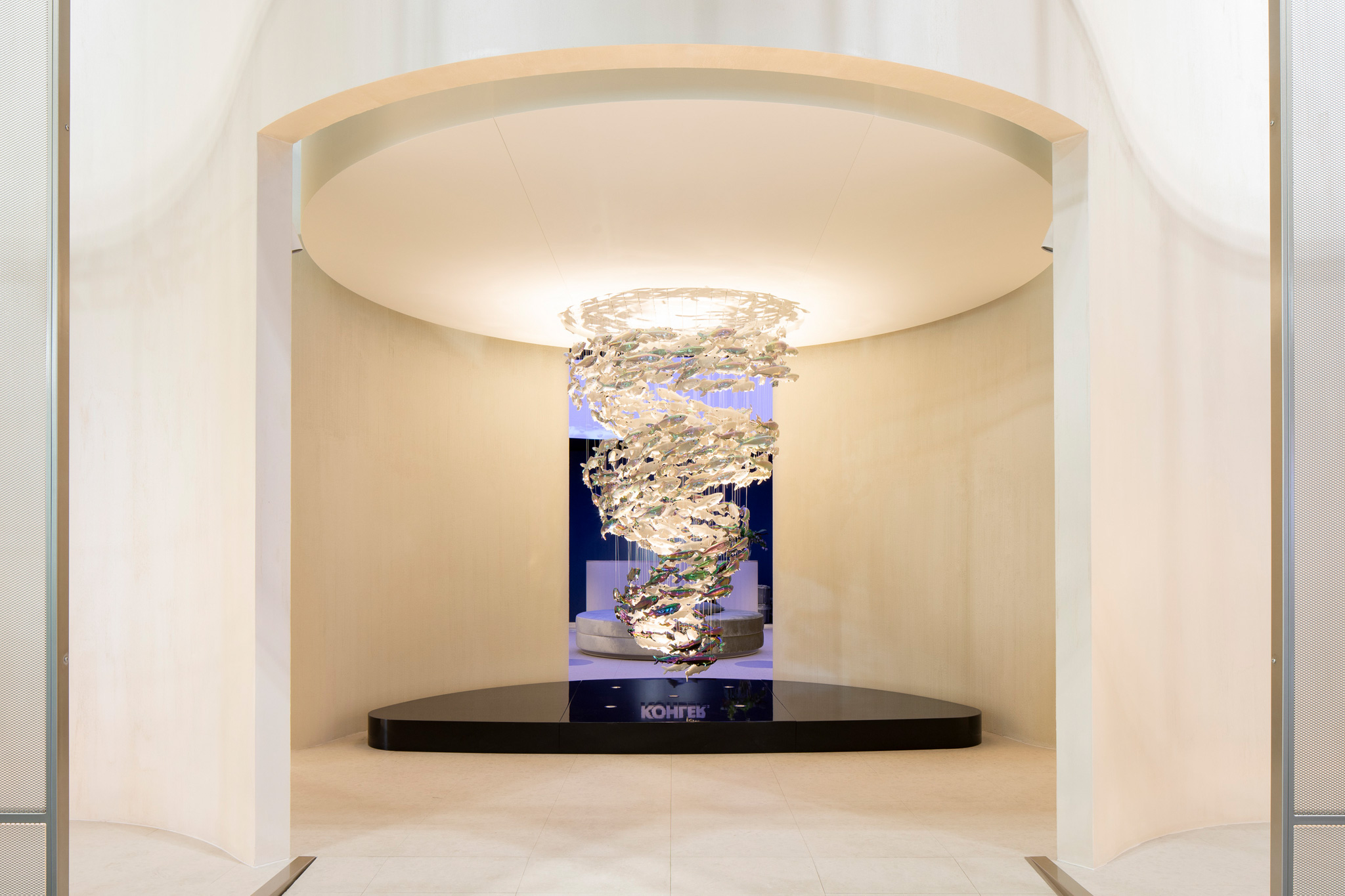 Servizio fotografico di architettura per Kohler al Salone del Mobile 2024