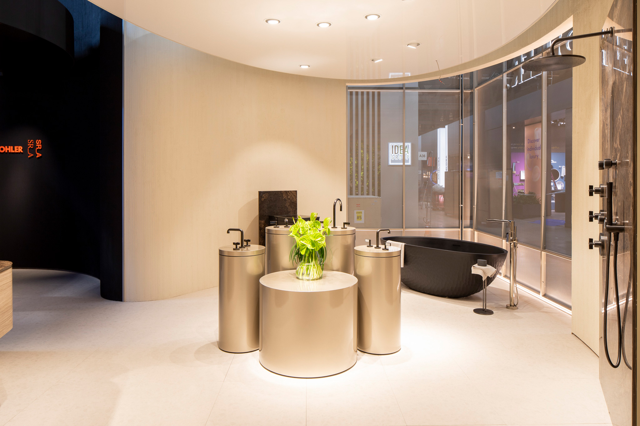 Servizio fotografico di architettura per Kohler al Salone del Mobile 2024