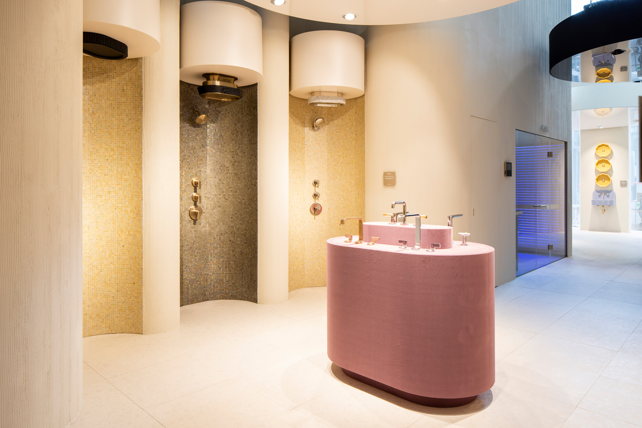 Servizio fotografico di architettura per Kohler al Salone del Mobile 2024
