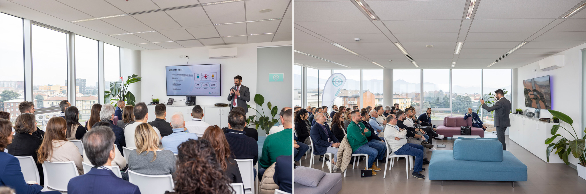 Reportage di un evento aziendale a Milano