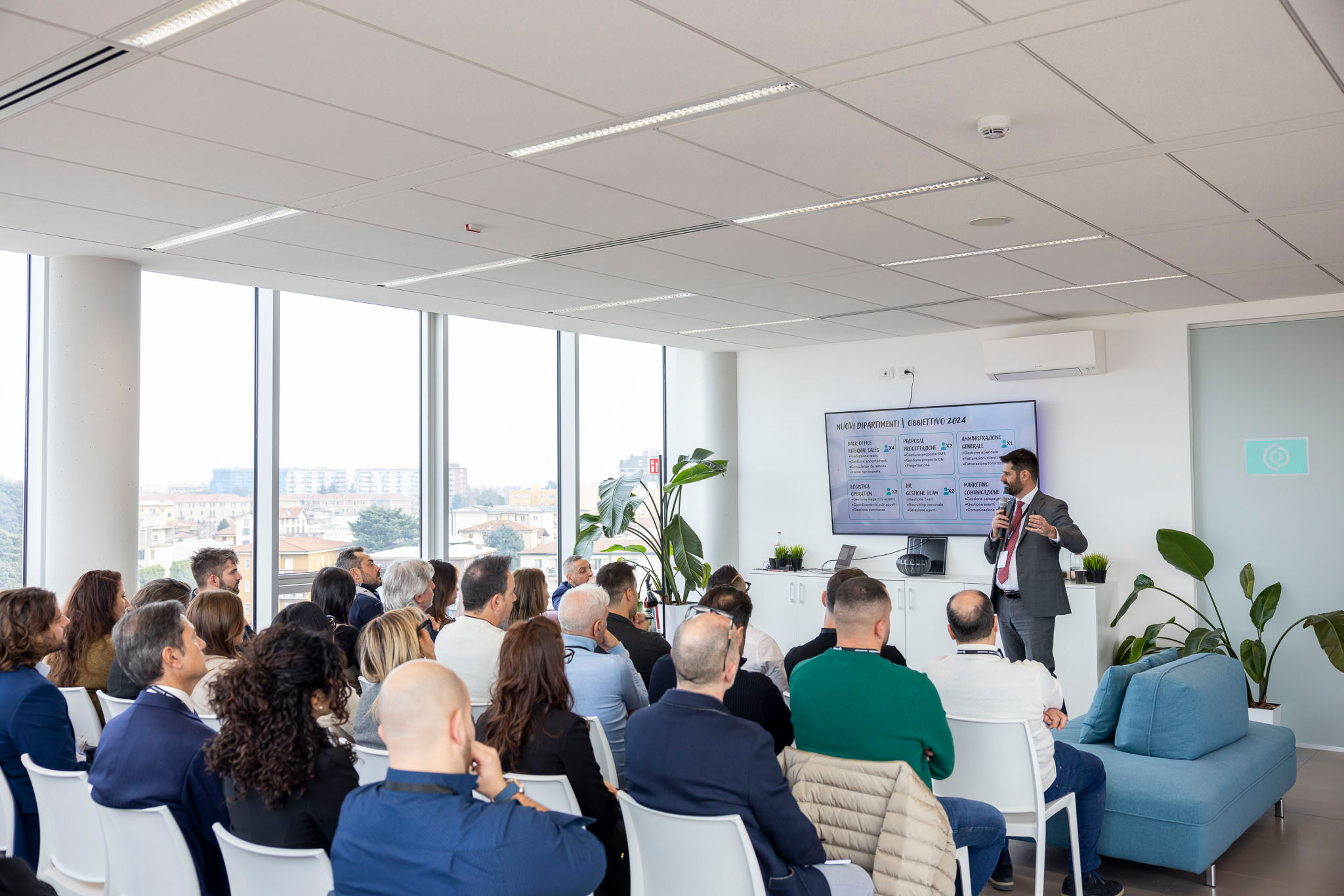 Reportage di un evento aziendale a Milano