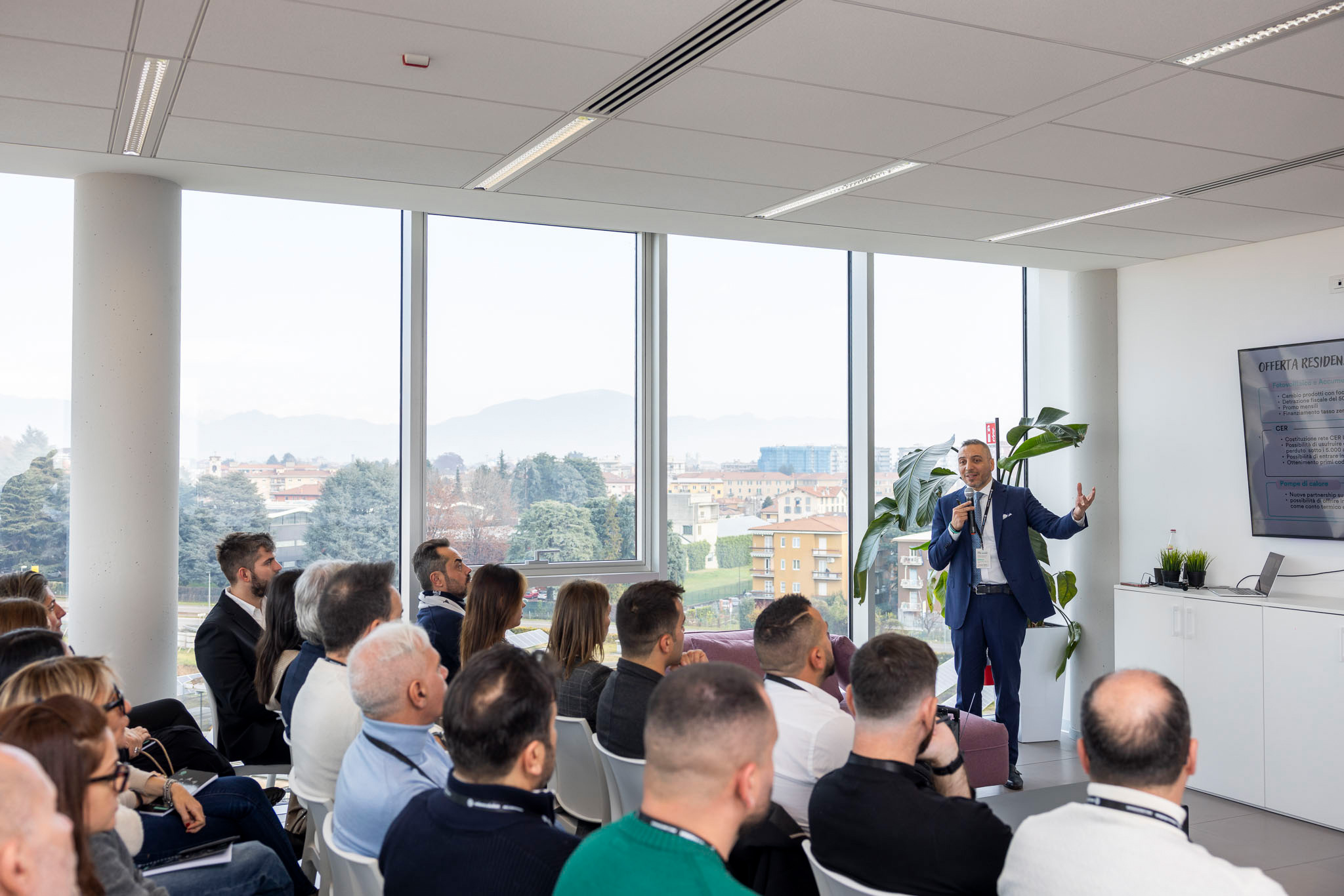 Reportage di un evento aziendale a Milano