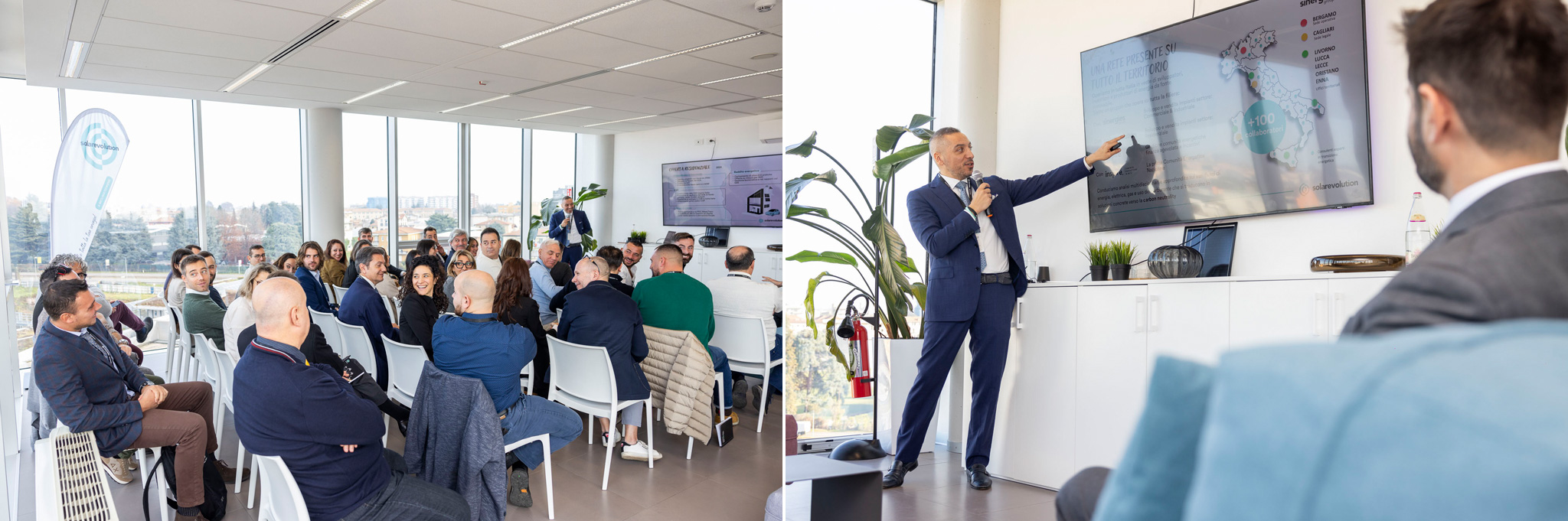 Reportage di un evento aziendale a Milano