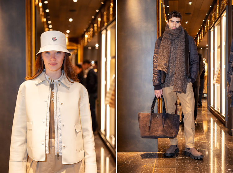 Private sale esclusiva Moncler evento business luxury