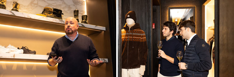Private sale esclusiva Moncler evento business luxury