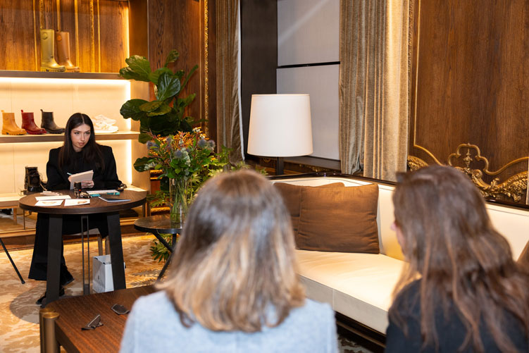 Private sale esclusiva Moncler evento business luxury