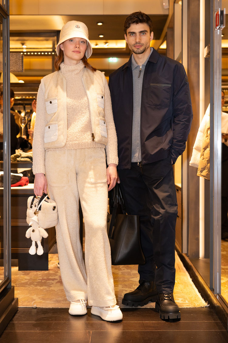 Private sale esclusiva Moncler evento business luxury