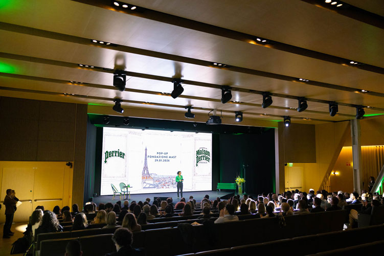 Evento business Maison Perrier Bologna fondazione MAST