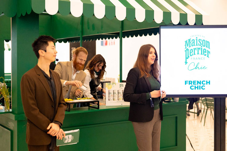 Evento business Maison Perrier Bologna fondazione MAST