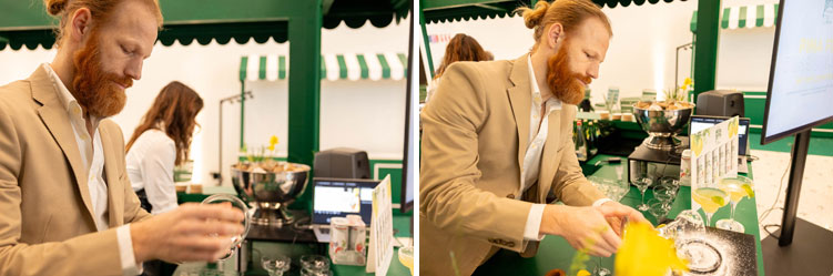 Evento business Maison Perrier Bologna fondazione MAST